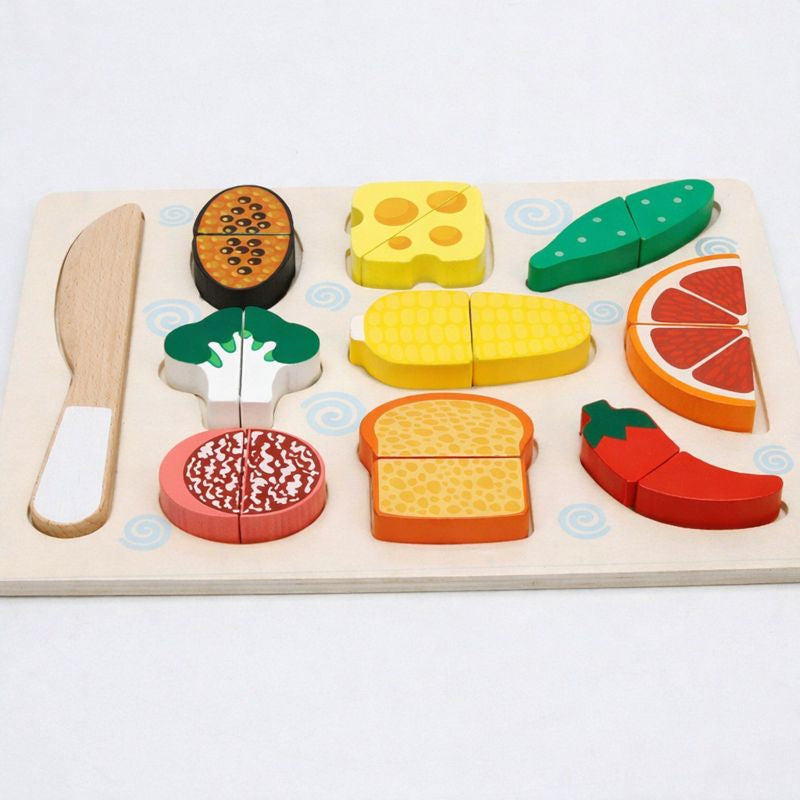 Magnetic Cutting Food Play Set