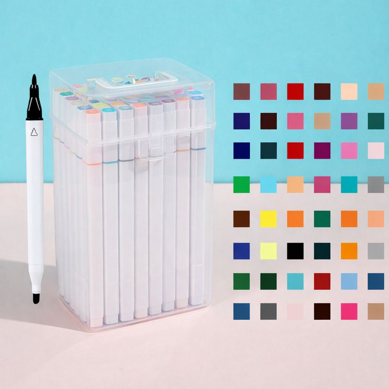 Washable Dual Tip Marker Set