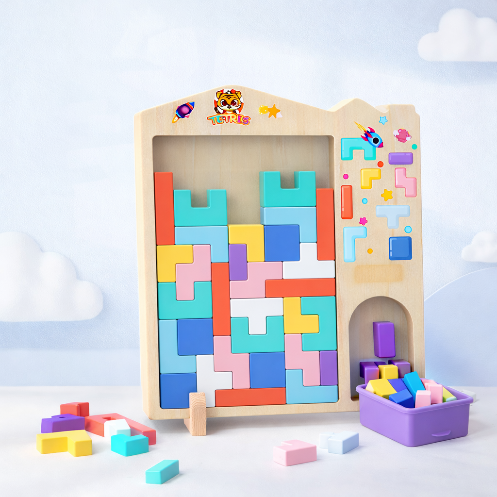 Tetris Puzzle Building Blocks