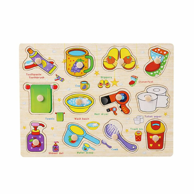 Magnetic Learning Puzzle Board