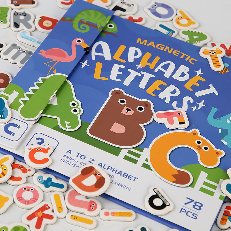 Magnetic Alphabet Spelling Book