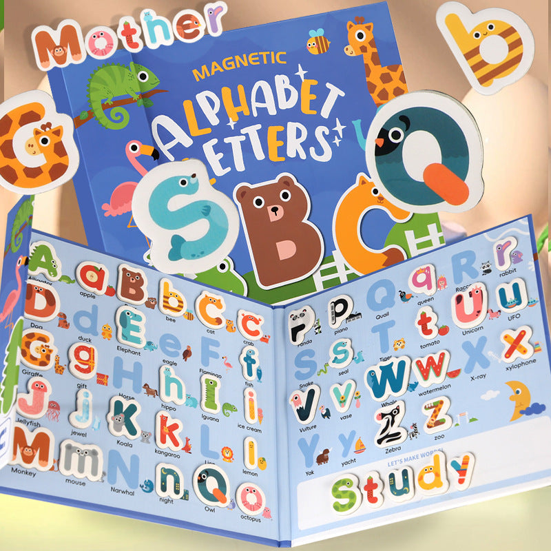 Magnetic Alphabet Spelling Book