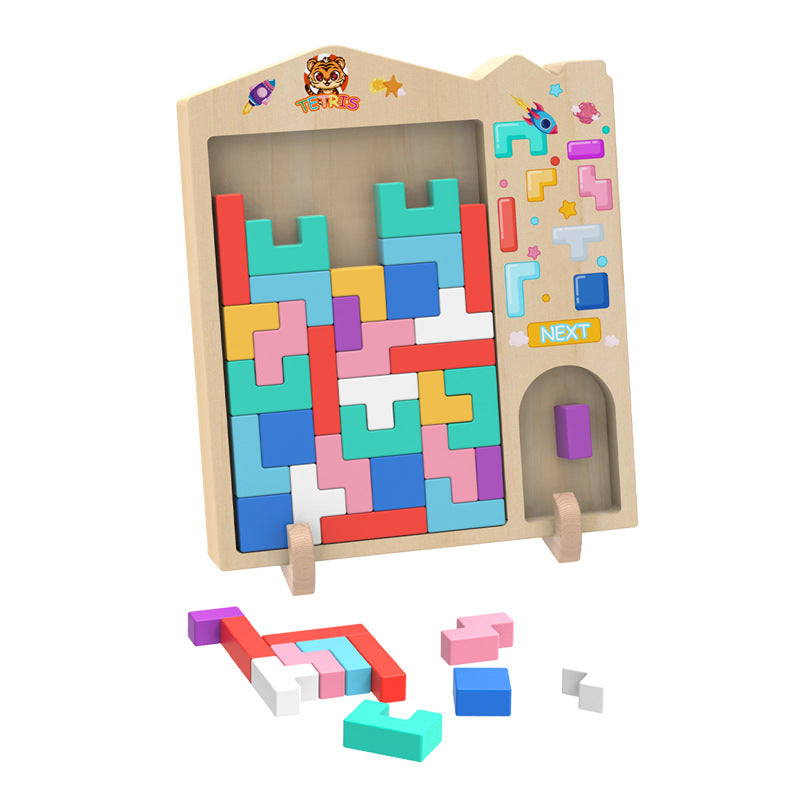 Tetris Puzzle Building Blocks