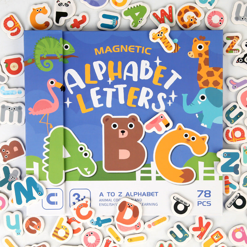 Magnetic Alphabet Spelling Book