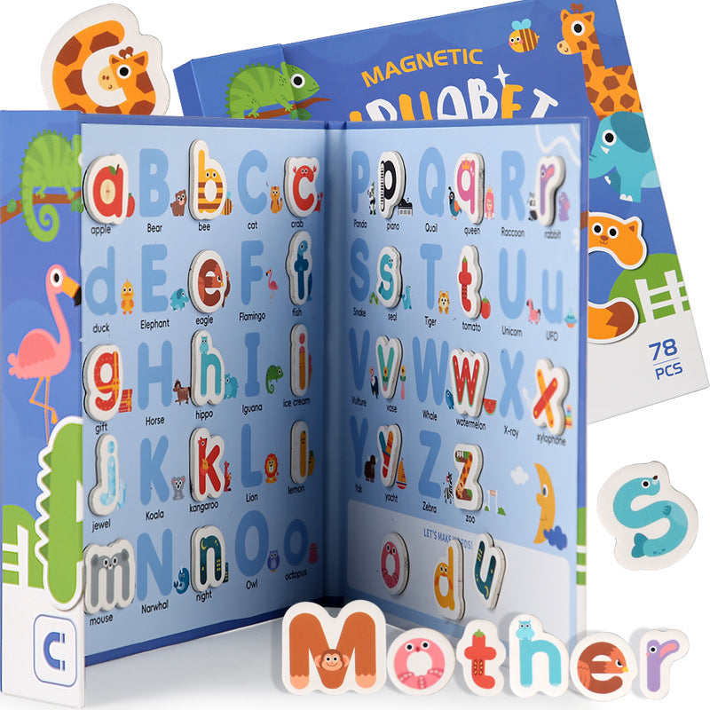 Magnetic Alphabet Spelling Book